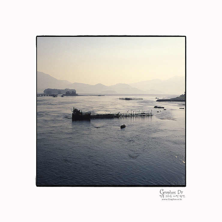 南側海の日の入り・・・