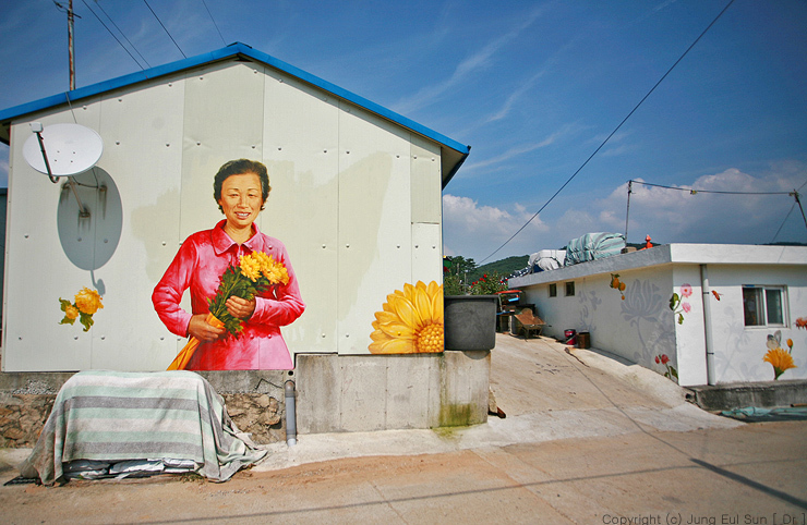 田舍村の 秋 風景 .. #7