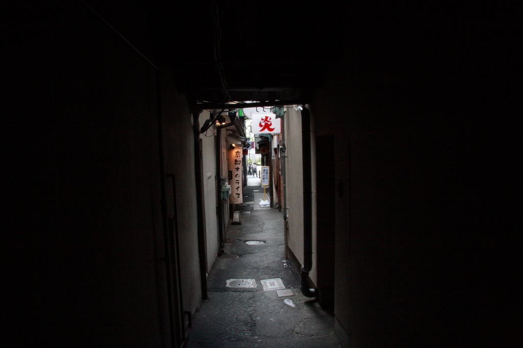 先斗町の路地