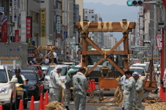 祭りの準備