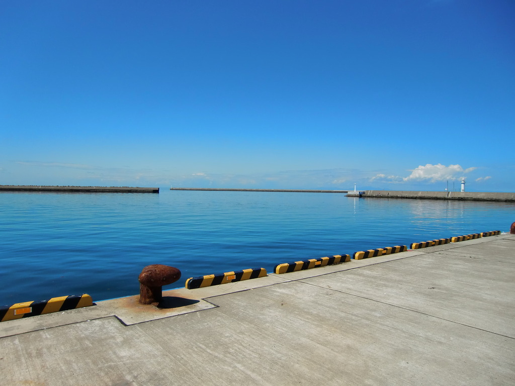 碧い海と碧い空