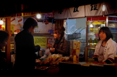 露店の花