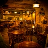 A subterranean restaurant