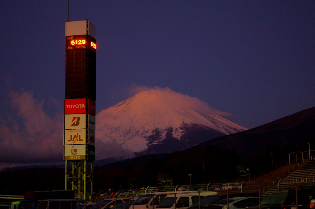 ママチャリ耐久レースの朝