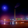 月光 vs 発電所