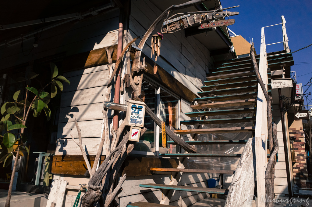 Shop made of wood