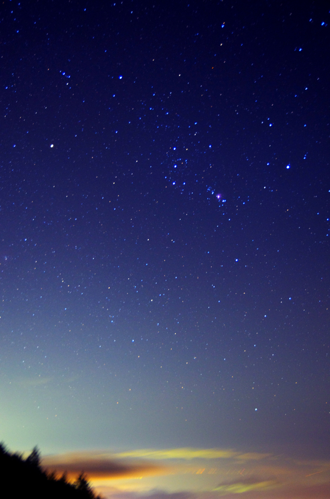 晩夏のオリオン