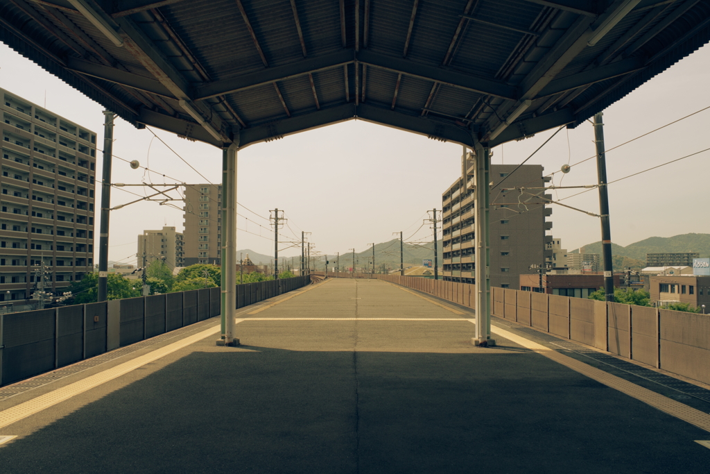 上京した時と変わらぬホーム