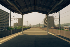 上京した時と変わらぬホーム