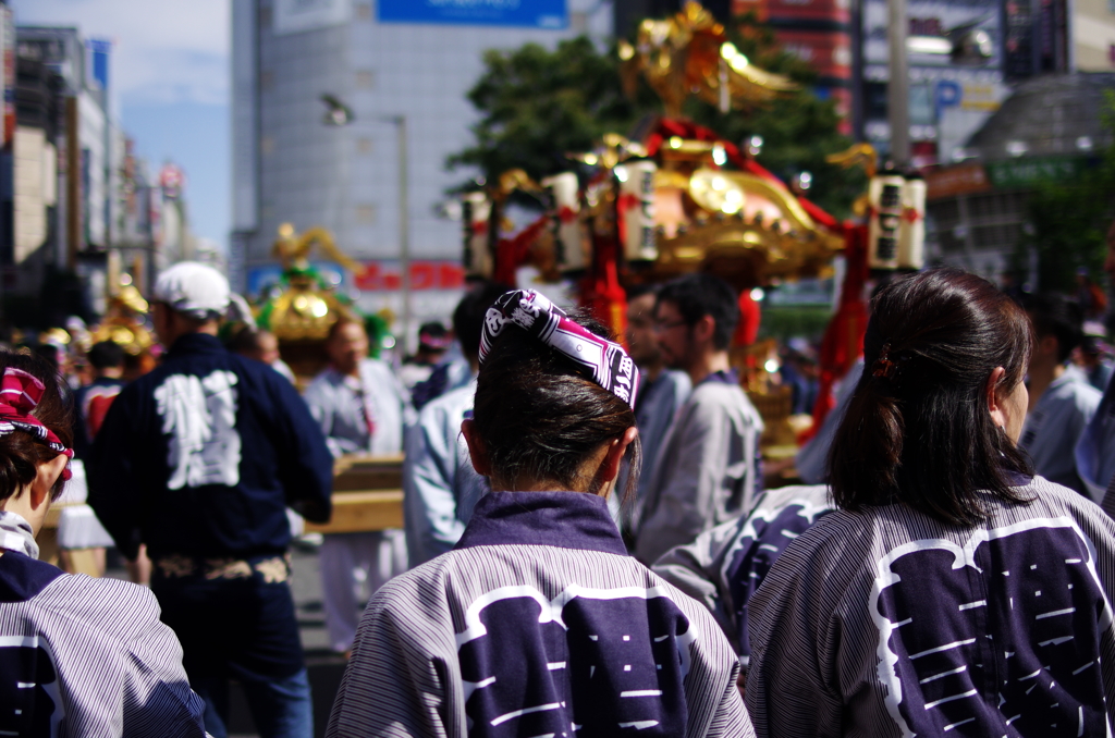 祭りの華