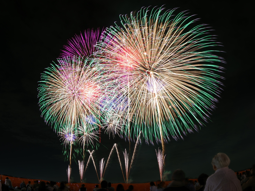 三年ぶりの鴻巣花火大会