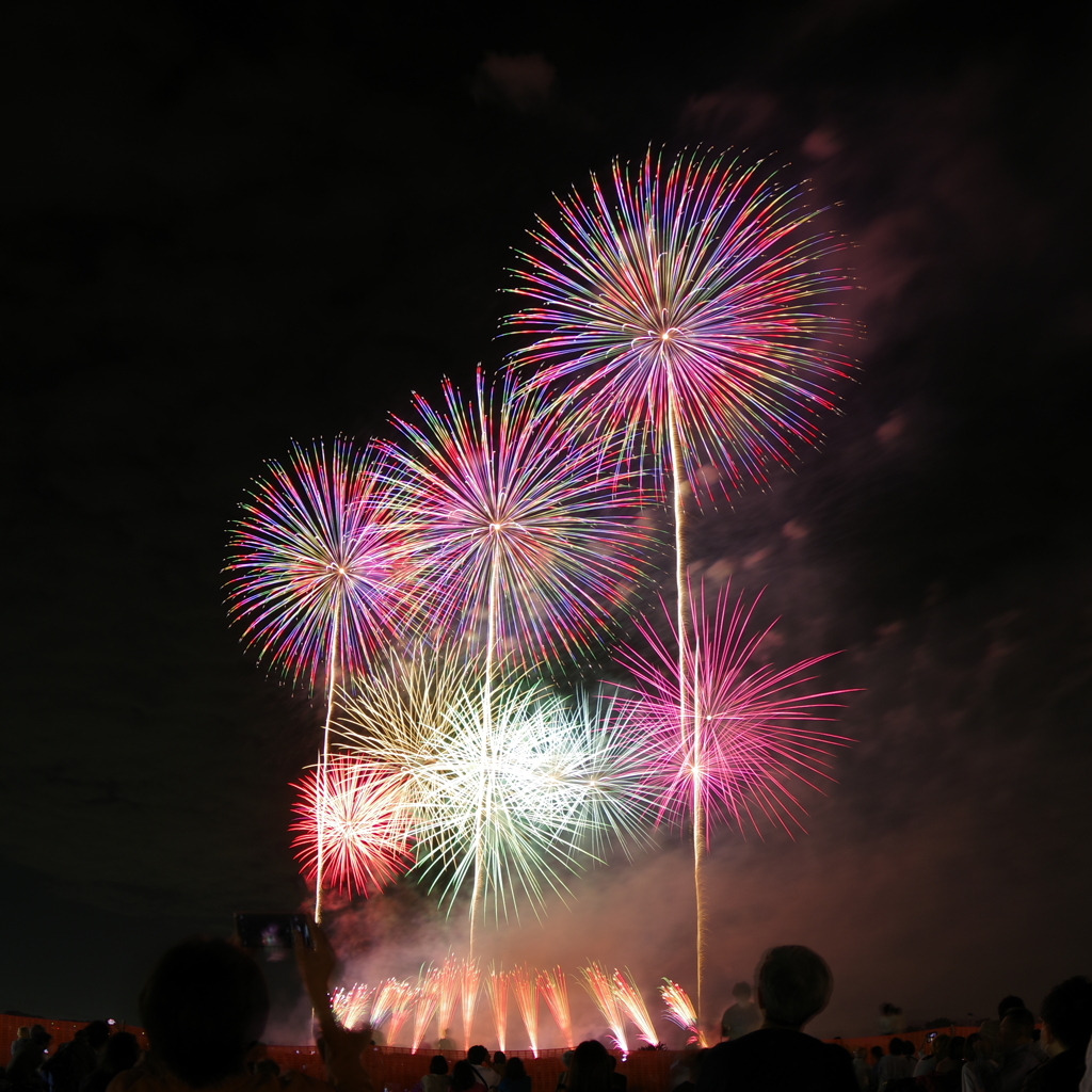 三年ぶりの鴻巣花火大会