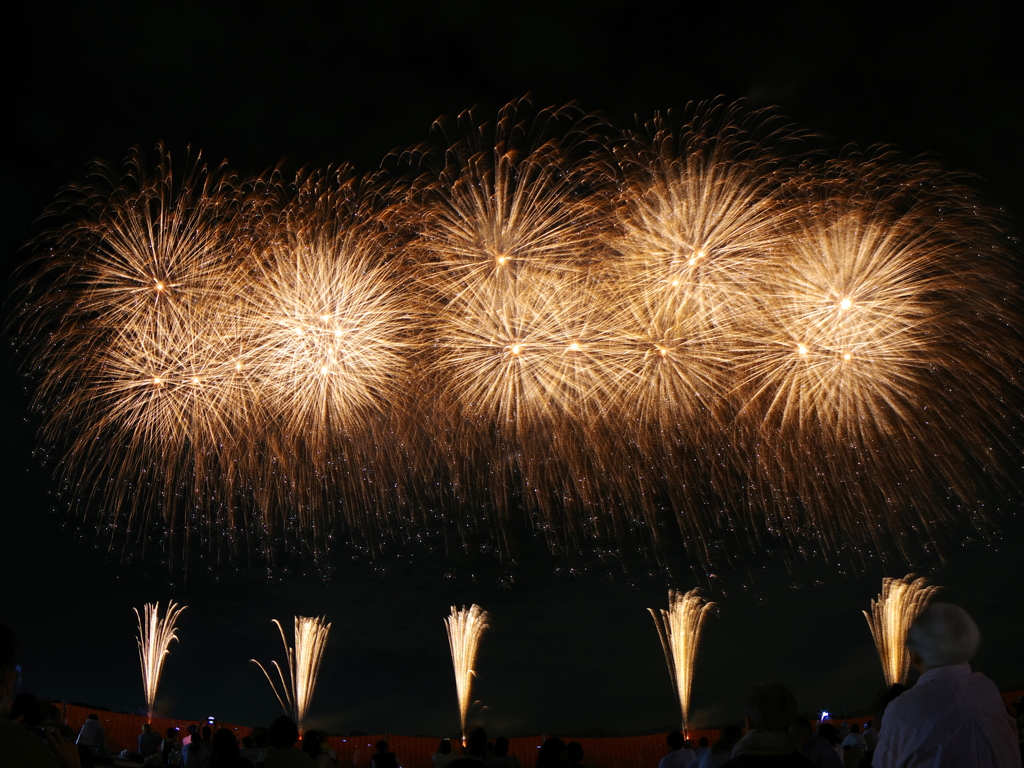 三年ぶりの鴻巣花火大会