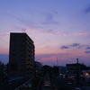 夏の夕暮れ