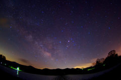 キャベツ畑の星空