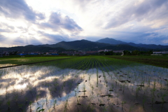 大山に抱かれて