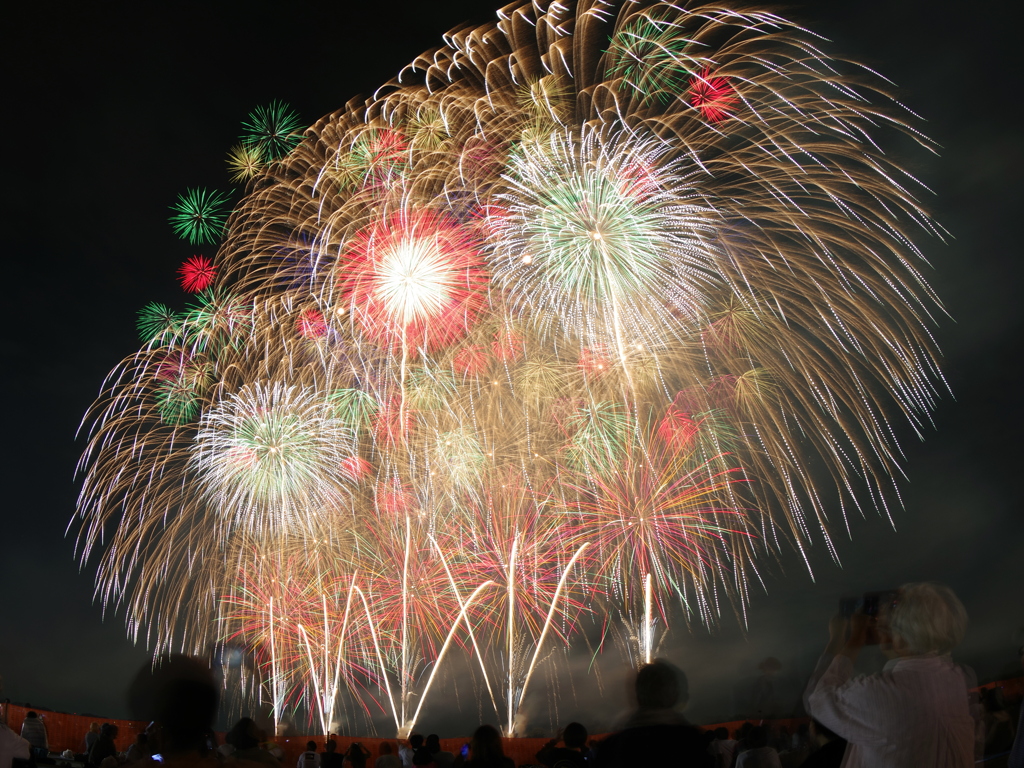 三年ぶりの鴻巣花火大会