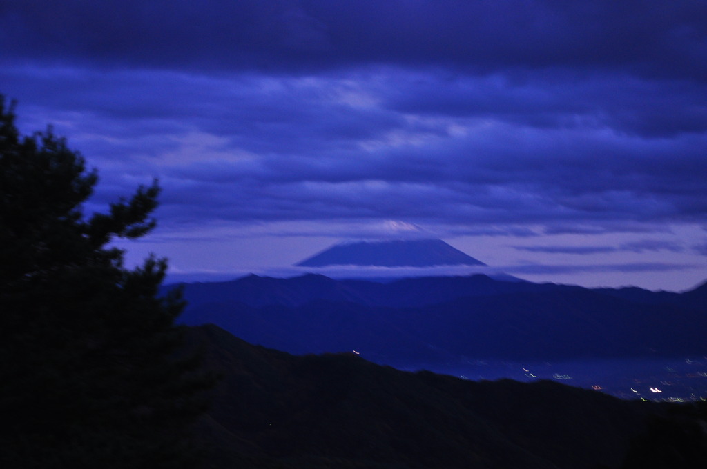 昇仙峡と富士