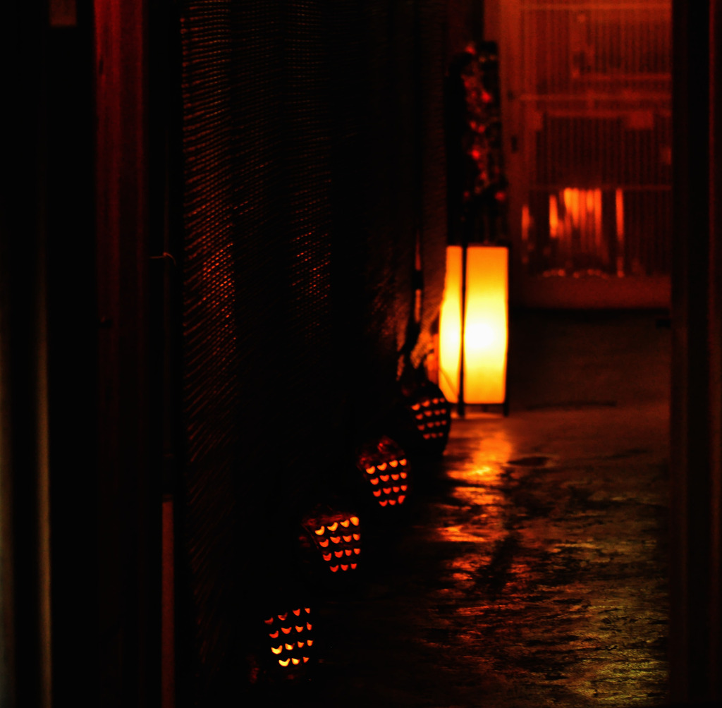 祇園の路地裏