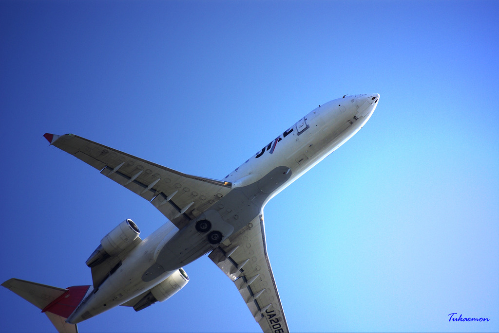 飛行機ってカッチョいい