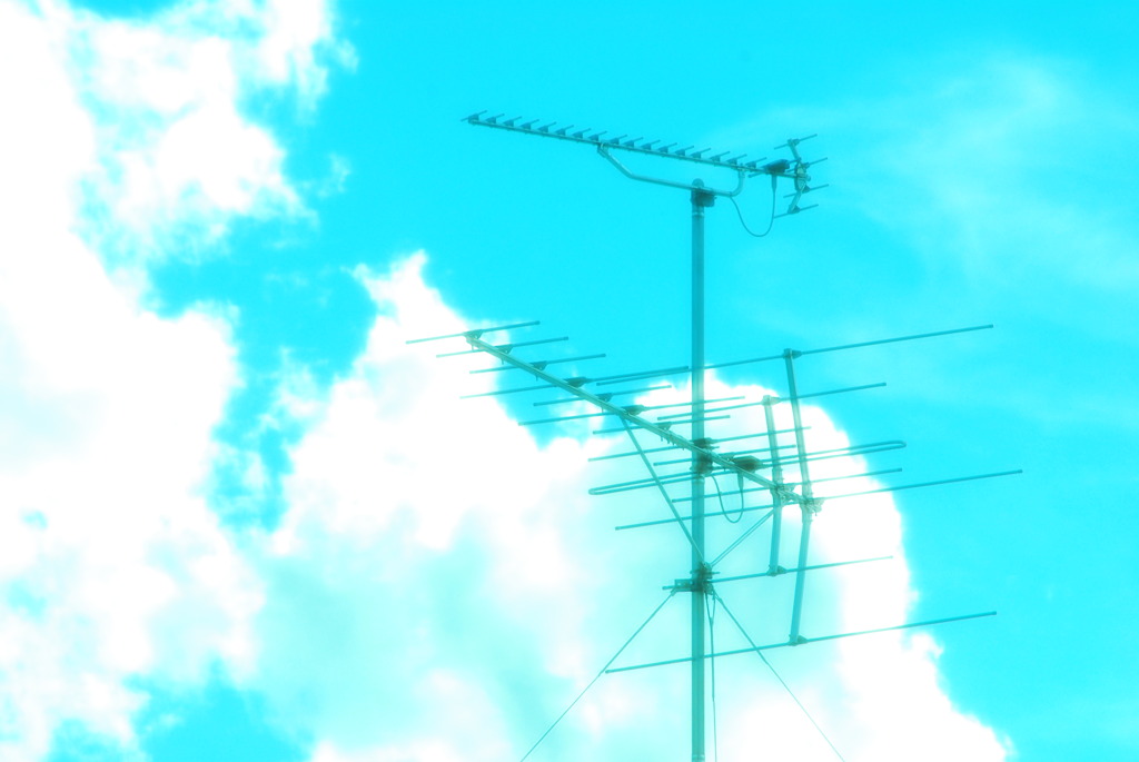暑い空