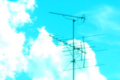 暑い空