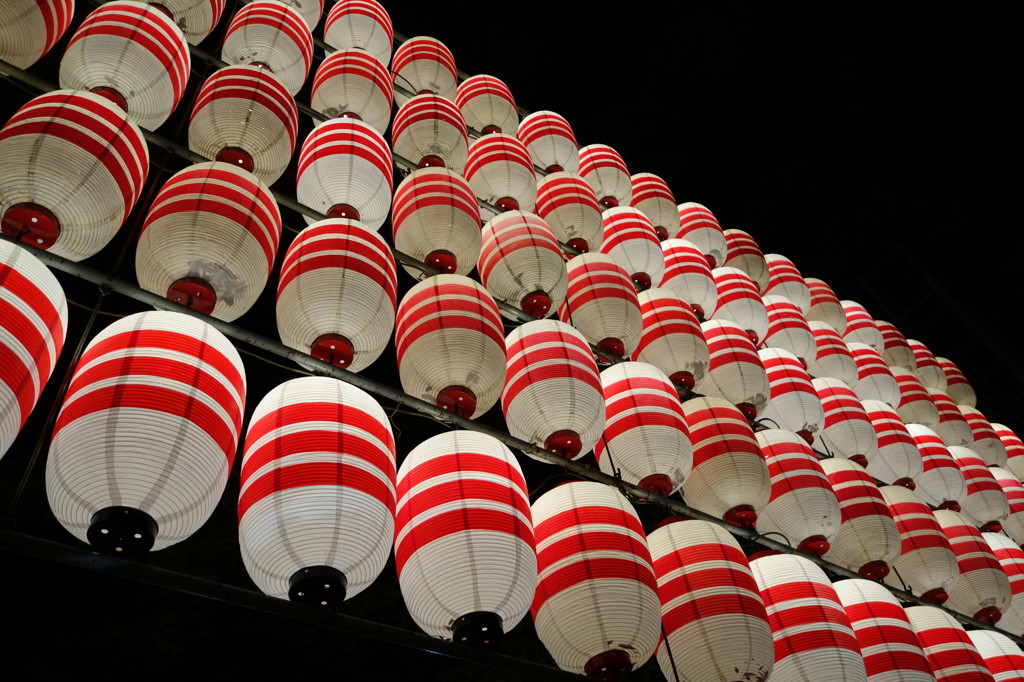 見上げる一の酉の夜