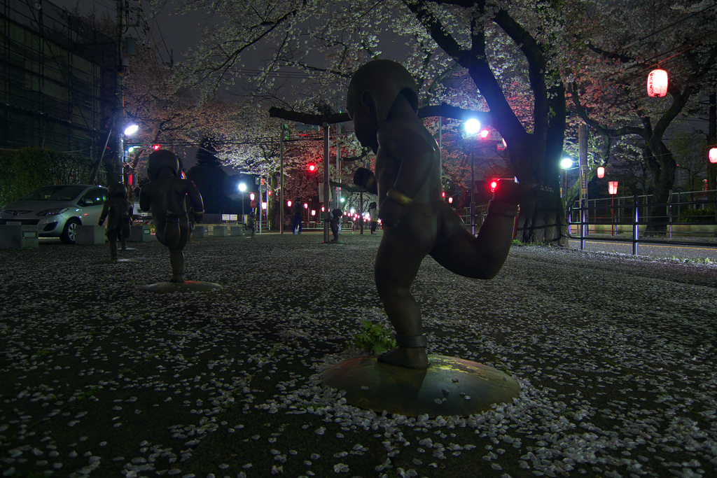 夜も走る童子