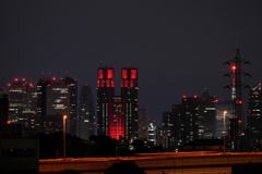 今夜は赤の印象 東京都庁舎