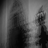 仏像の影