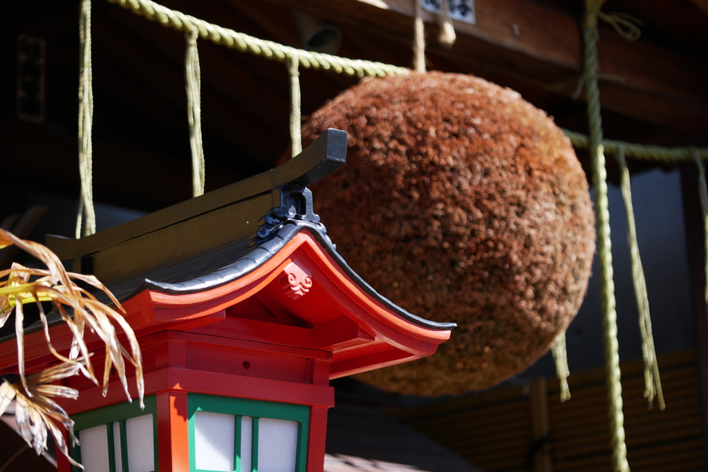 八津御嶽神社で