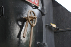 smoke box door