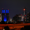 三月の夜景西新宿
