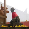 黄葉の稲荷神社