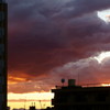 ドラマチック！　夕空の雲