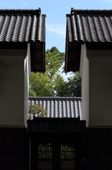 土蔵の隙間