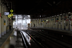 雨に輝く軌道