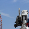 観覧車を楽しんだ後のガンダム