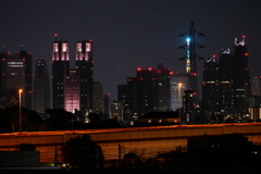 新宿夜景22時31分