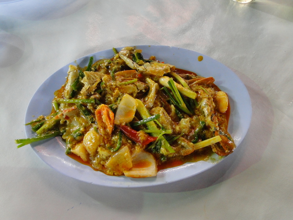 プーパッポンカリーは食べとかないとね