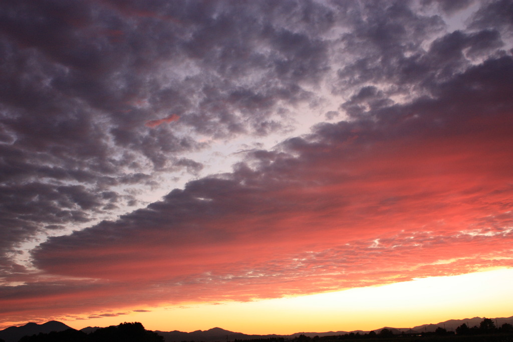 夕焼け雲
