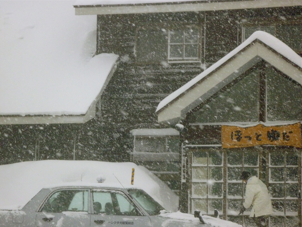 吹雪の日は・・・