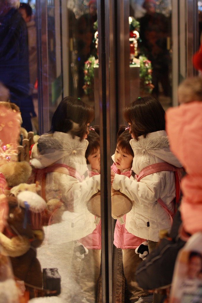 Staring into the shop window