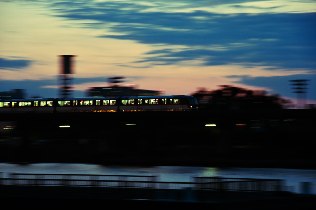 電車流し撮り