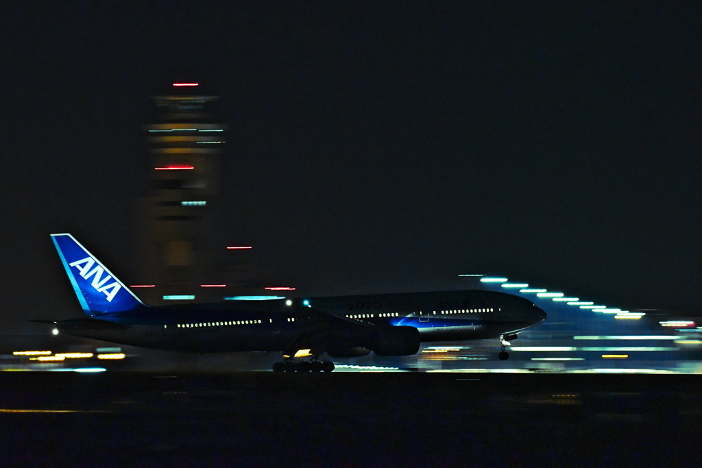 飛行機流し撮り