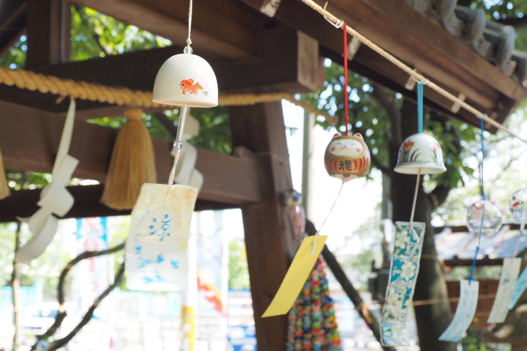 蜂田神社風鈴まつり ４