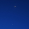 月と金星