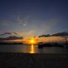 沖縄の夕日