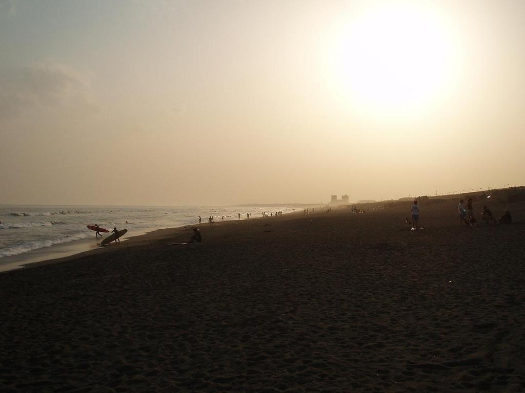 夕日