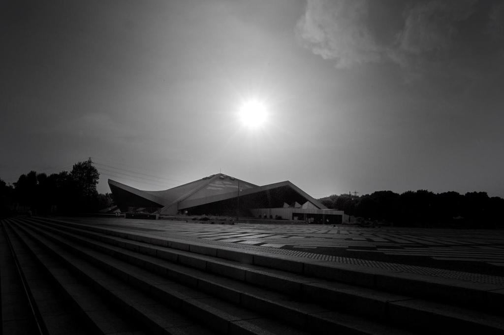 夕暮れの駒沢公園